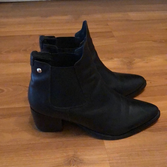 Topshop black ankle boots size 39 - Picture 2 of 4